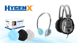 headphone and headset sanitary covers